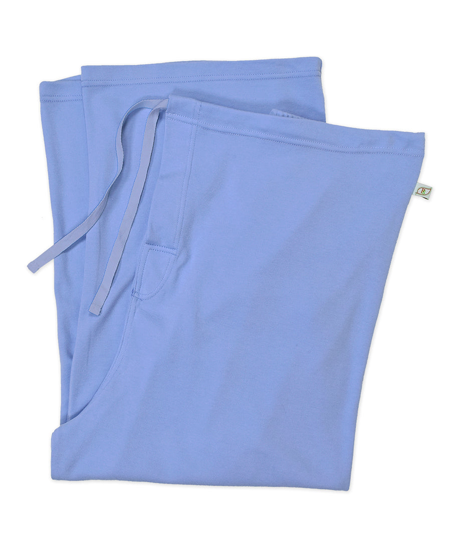 Unisex Patient Drawstring Pants (X-Large, Dark Blue)