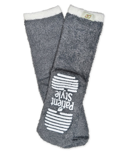 PatientStyle Slipper Socks - GREY 3-Pack