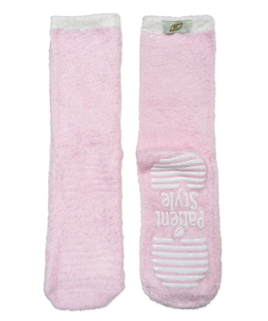PatientStyle Slipper Socks - PINK 3-Pack