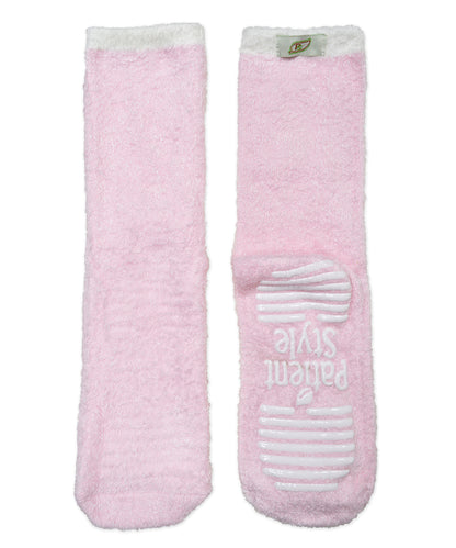PatientStyle Slipper Socks - PINK 3-Pack